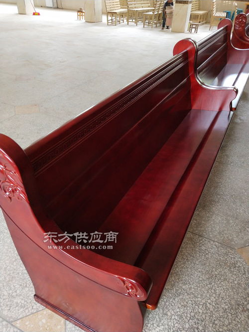 教会实木长椅厂家销售 丽明家具 在线咨询 江苏教会实木长椅图片